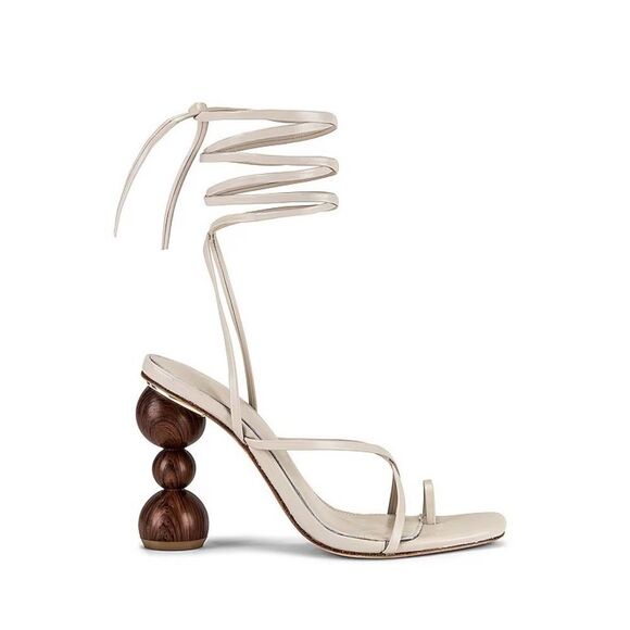 Song of Style Gelato Heels Nude Bone - Picture 1 of 10